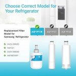 Aqua Crest Samsung Refrigerator Water Filter Pack of 3