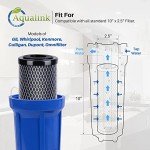 Aqualink 1 Micron Whole House Water Filter 4-Pack