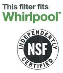 HDX Replacement Water Filter for Whirlpool Fridges (2 Pack)