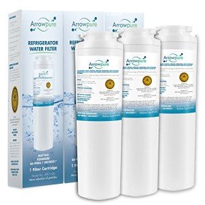 Arrowpure Refrigerator Water Filter 3-Pack for Whirlpool