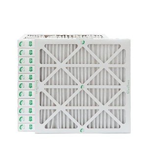 Glasfloss 16x16x2 MERV 10 Filter, 12 Pack