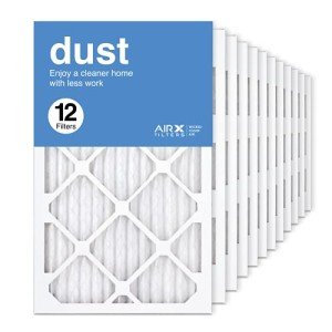 AIRx MERV 8 Pleated Air Filters - 12 Pack
