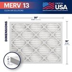 BNX TruFilter 16x20x1 MERV 13 Air Filters 12-Pack