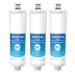 Waterdrop Refrigerator Water Filter Compatible with Bosch & Whirlpool