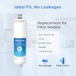 Waterdrop Refrigerator Water Filter Compatible with Bosch & Whirlpool