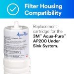 3M Aqua-Pure Under Sink Water Filter 2-Pack