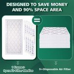 UBeesize 10x20x1 MERV 8 Air Filter Pack