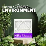 14x14 MERV 13 Pleated Air Filter 6-Pack