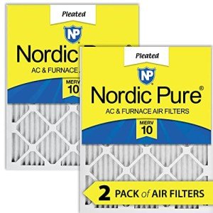 Nordic Pure 16x20x1 MERV 10 Air Filters 2 Pack