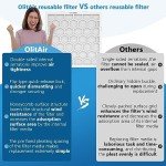 OlitAir 14x14 MERV 8 Reusable Air Filter Pack