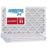 Aerostar 12x18x1 MERV 11 Pleated Air Filters