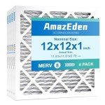 AmazEden MERV 8 Pleated Air Filter 4-Pack