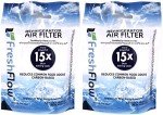 Whirlpool Refrigerator Air Filter Cartridge - 2-Pack