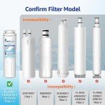 Pack of 4 Refrigerator Water Filters for Whirlpool