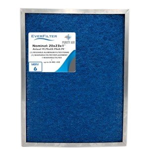 Washable 20x23 Air Filter with Aluminum Frame
