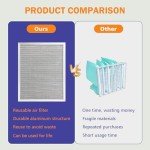 Reusable MERV 8 Air Filter for Home & Office