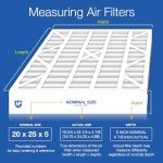 Nordic Pure 20x25x5 MERV 15 Carbon Air Filter