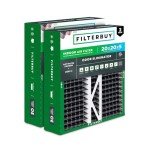 20x20x5 MERV 8 Odor-Eliminating Air Filters (2-Pack)