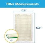 Filtrete Pleated Air Filter, 17.5x19.5x1, MPR 700