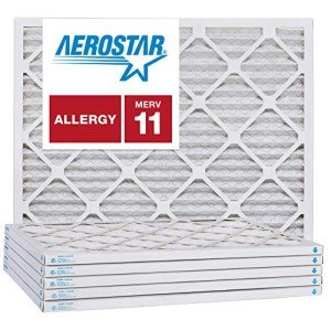 Aerostar MERV 11 Air Filters 16x28x1, 6-Pack