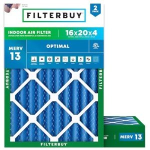 16x20x4 MERV 13 Air Filter (2-Pack)