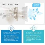 Lisol Complete Air Vent Filters Kit - 36 Filters