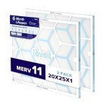 LEVOIT 20x25x1 MERV 11 Air Filter 2-Pack