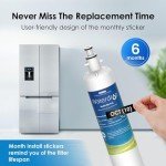 Waterdrop WD-F19C Refrigerator Water Filter 3-Pack