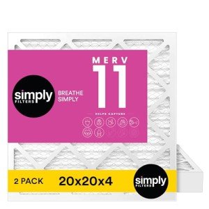20x20x4 MERV 11 Air Filter 2-Pack
