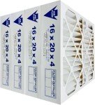 United Filter 16x20x4 MERV 13 Pleated Air Filters