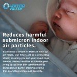 United Filter 16x20x4 MERV 13 Pleated Air Filters