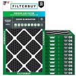 Filterbuy 10x24x1 MERV 8 Air Filter Pack