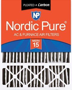 Nordic Pure MERV 15 Plus Carbon Air Filter