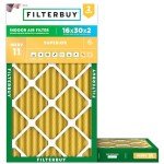 16x30x2 MERV 11 Air Filters (2-Pack)