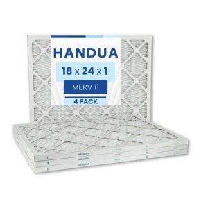 Handua 18x24" MERV 11 Air Filter 4-Pack