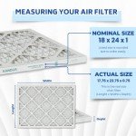 Handua 18x24" MERV 11 Air Filter 4-Pack
