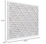 Aerostar MERV 13 Pleated Air Filters, 4 Pack