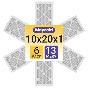 Maycold 10x20 Air Filters, MERV 13 (6 Pack)