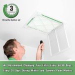 14x20x2 MERV 8 Pleated Air Filters - 4 Pack