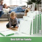 14x20x2 MERV 8 Pleated Air Filters - 4 Pack