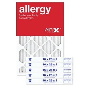 MERV 11 Pleated Air Filters 16x25x2 - 6-Pack