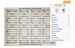 MERV 8 16x25x2 Air Filters - Pack of 2