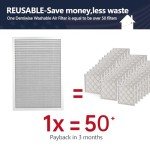 Demiwise 14x24 Electrostatic MERV 8 Air Filter