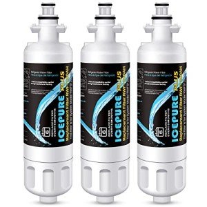 ICEPURE PLUS 46-9690 Refrigerator Water Filter 3-Pack