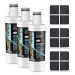ICEPURE Plus Replacement Water & Air Filter Combo