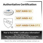 ICEPURE Plus Replacement Water & Air Filter Combo