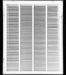 Premium 24" X 36" Steel Air Filter Grille
