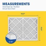 Aerostar 16x20x4 MERV 11 Air Filter 6-Pack
