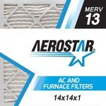 Aerostar MERV 13 Pleated Air Filters, 6 Pack