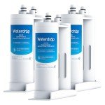 Waterdrop Refrigerator Water Filter Replacement Pack